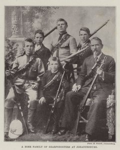 Une famille boer de tireurs d