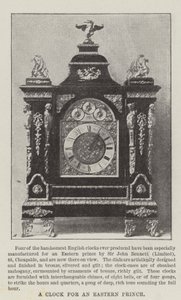 Une horloge pour un prince oriental - English Photographer