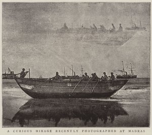 Un mirage curieux récemment photographié à Madras - English Photographer