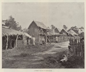 Un village forestier à Madagascar