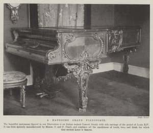 Un beau piano à queue