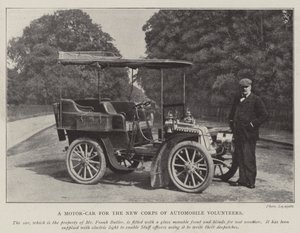Une voiture pour le nouveau corps de volontaires automobiles - English Photographer