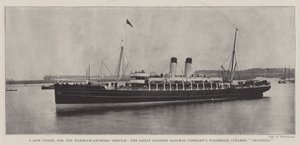 Un nouveau navire pour le service Harwich-Anvers, le paquebot de la Great Eastern Railway Company, Bruxelles - English Photographer