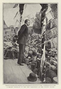 Un portrait récent du nouveau président des États-Unis - English Photographer