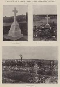Un lieu de repos des héros, scènes dans le cimetière de Bloemfontein