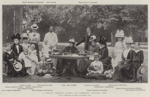 Une fête de famille royale à Osborne, août 1898 - English Photographer