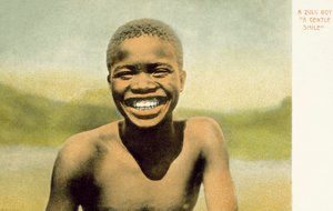 Un garçon zoulou, un sourire doux - English Photographer