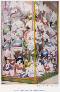 Une vitrine de blouse élégante et efficace