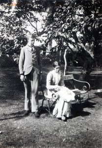 Adrian et Virginia Stephen, 1900 - English Photographer