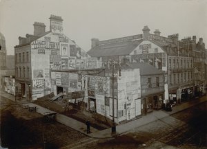 Publicité sur les maisons, Londres - English Photographer