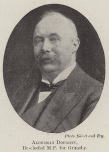 Alderman Doughty, réélu député de Grimsby - English Photographer