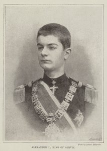 Alexandre I, roi de Serbie - English Photographer