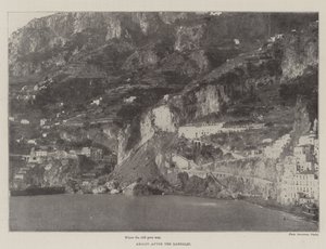 Amalfi après le glissement de terrain