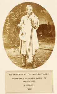 Un habitant de Mooshegaree, professe une forme dégradée de l