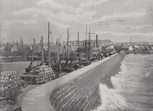 Arbroath, le mur de protection - English Photographer