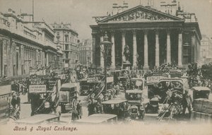 Banque et Royal Exchange, Londres - English Photographer