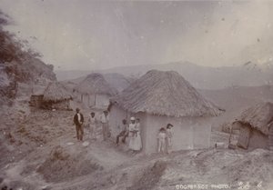 Village barbadien sur une colline, 1880 - English Photographer