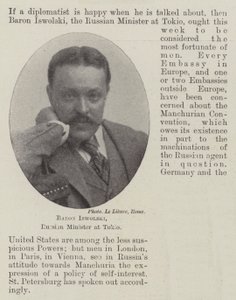 Baron Iswolski, ministre russe à Tokyo - English Photographer