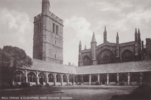 Tour de la cloche et cloîtres, New College, Oxford - English Photographer