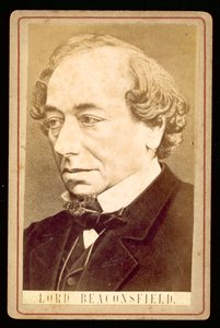 Benjamin Disraeli, Lord Beaconsfield, portrait - English Photographer