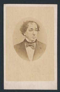 Benjamin Disraeli, carte de visite