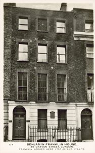Maison de Benjamin Franklin, Craven Street, Londres - English Photographer