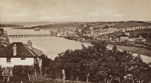 Bideford depuis Upcott, vue vers le nord - English Photographer