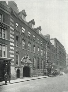 Bishopsgate Street (avec), la banque Baring - English Photographer