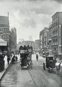 Bishopsgate Street (sans), vue vers l