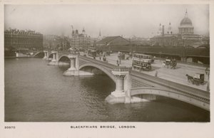 Pont de Blackfriars, Londres - English Photographer
