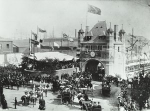 Blackwall Tunnel : carrosses à cheval passant par l