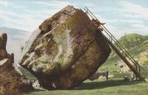 Pierre de Bowder, Borrowdale, District des Lacs - English Photographer