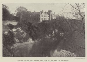 Château de Brechin, Forfarshire, résidence du comte de Dalhousie - English Photographer