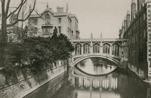 Pont des Soupirs, St Johns College, Cambridge - English Photographer