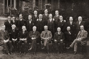 Le premier gouvernement travailliste britannique en 1924, de L