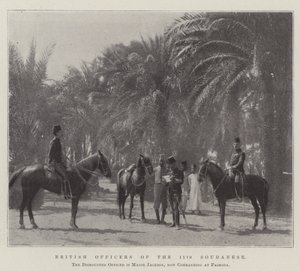 Officiers britanniques du 11e Soudanais - English Photographer