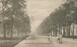 Broad Walk, jardins de Kensington - English Photographer