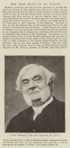Chanoine Gregory, le nouveau doyen de St Pauls - English Photographer