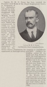 Capitaine H H P Deasy, médaillé d