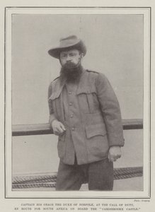 Capitaine Son Altesse le Duc de Norfolk, à l