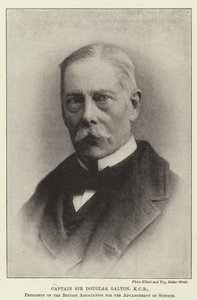 Capitaine Sir Douglas Galton, KCB, président de l
