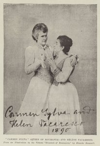 Carmen Sylva (Reine de Roumanie) et Hélène Vacaresco - English Photographer