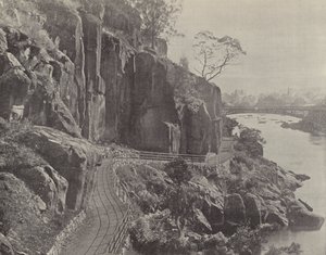 Gorge de la Cataracte, montrant le pont de la Cataracte - English Photographer