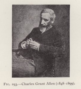Charles Grant Allen (1848-1899), portrait - English Photographer