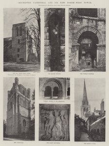 Cathédrale de Chichester et sa nouvelle tour nord-ouest - English Photographer