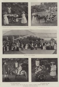 Fête florale des enfants aux jardins de la Société royale de botanique, Regent