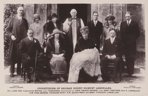 Baptême de George Henry Hubert Lascelles - English Photographer