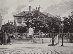 Première maison de Christopher North, Paisley - English Photographer