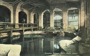 Bain romain circulaire, Bath - English Photographer