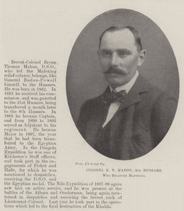 Colonel B T Mahon, 8e Hussards, qui a libéré Mafeking - English Photographer